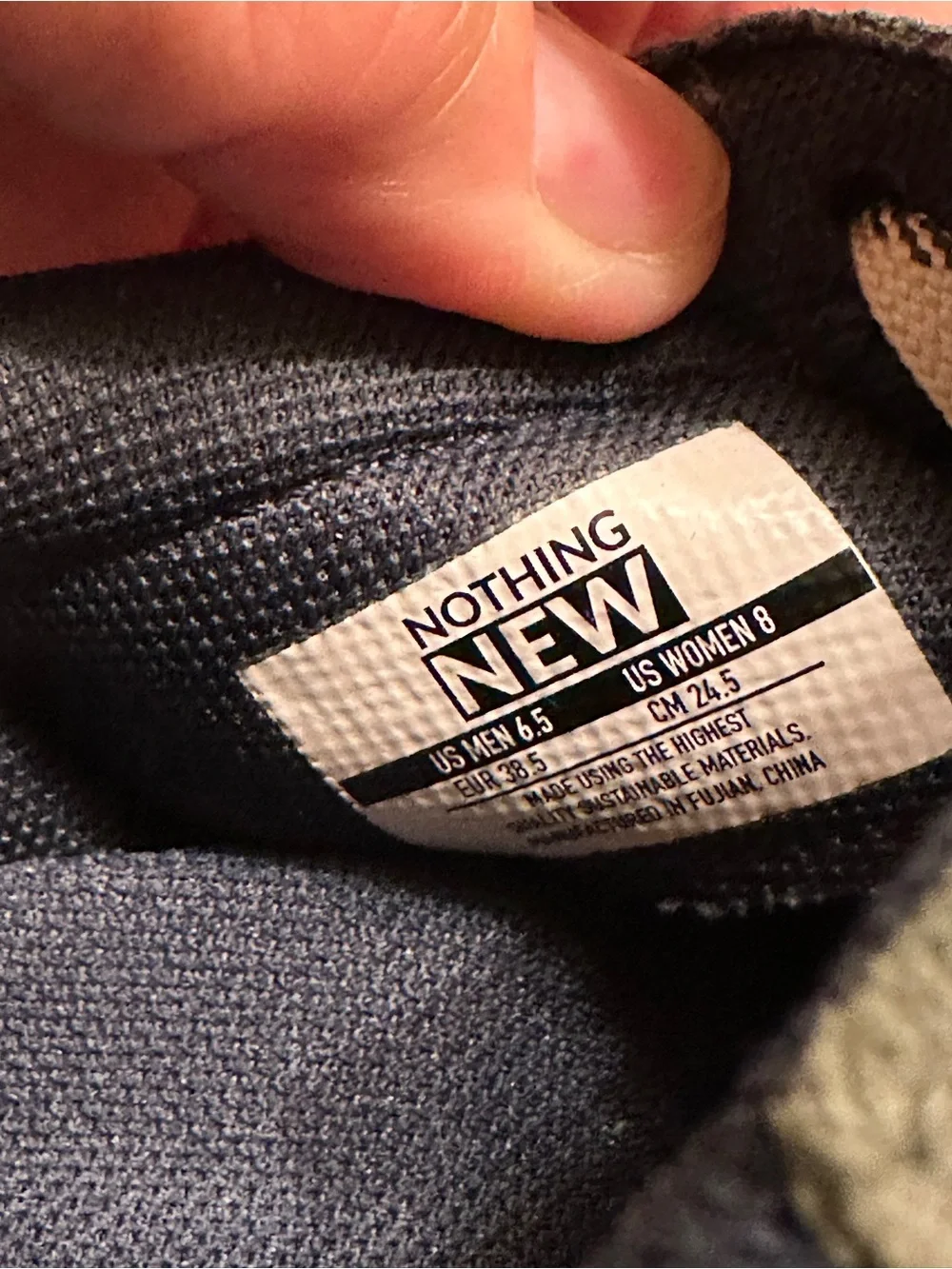 Nothing New Verge Suede & Mesh Sneaker in Olive/Navy (Unisex)